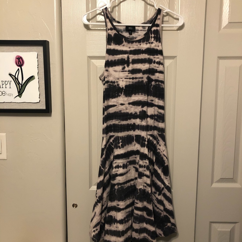 Mossimo tie dye racer back tank dress Size M